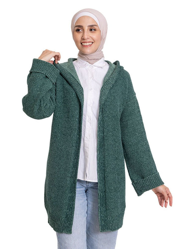 Cactus Velvet Cardigan - Khotwh